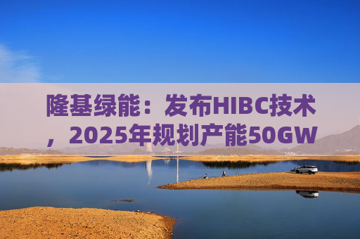 隆基绿能：发布HIBC技术，2025年规划产能50GW