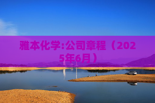 雅本化学:公司章程（2025年6月）