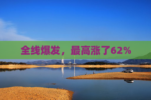 全线爆发，最高涨了62%