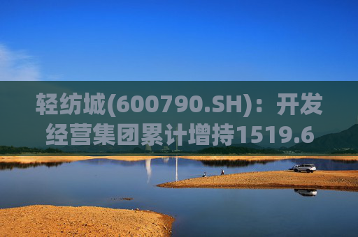 轻纺城(600790.SH)：开发经营集团累计增持1519.63万股股份