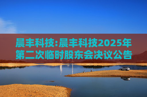 晨丰科技:晨丰科技2025年第二次临时股东会决议公告