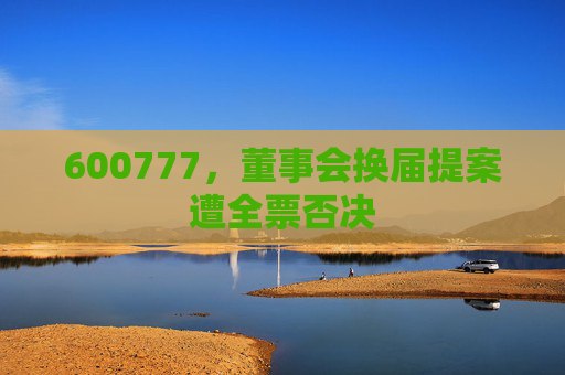 600777，董事会换届提案遭全票否决