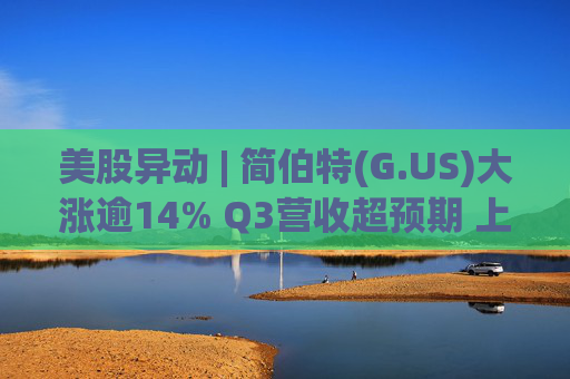 美股异动 | 简伯特(G.US)大涨逾14% Q3营收超预期 上调2025财年销售额指引