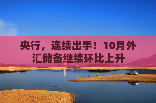 央行，连续出手！10月外汇储备继续环比上升