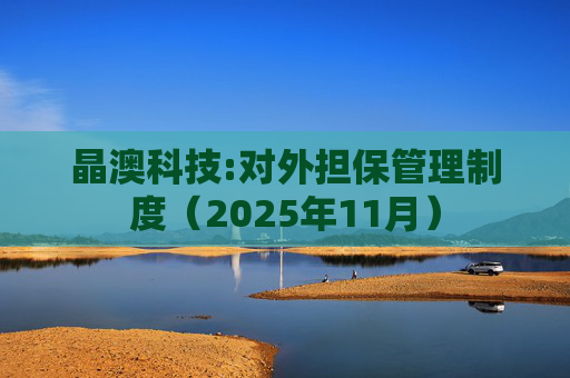 晶澳科技:对外担保管理制度（2025年11月）