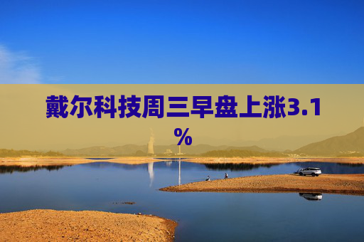 戴尔科技周三早盘上涨3.1%