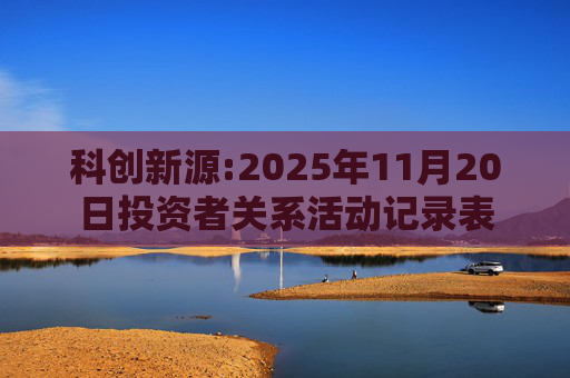 科创新源:2025年11月20日投资者关系活动记录表
