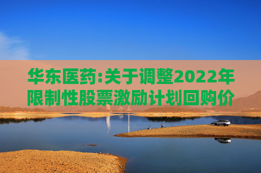 华东医药:关于调整2022年限制性股票激励计划回购价格的公告