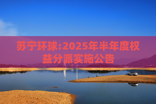 苏宁环球:2025年半年度权益分派实施公告