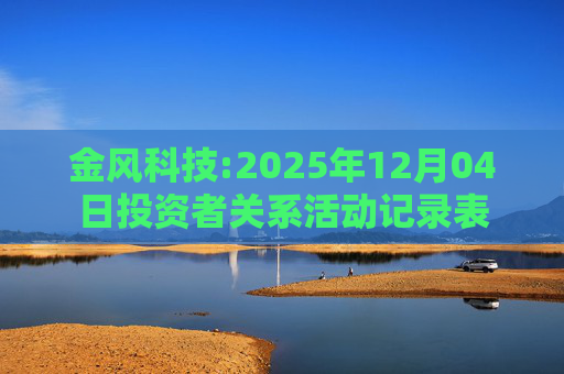 金风科技:2025年12月04日投资者关系活动记录表