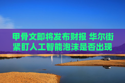 甲骨文即将发布财报 华尔街紧盯人工智能泡沫是否出现裂痕