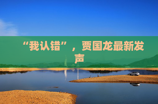 “我认错”，贾国龙最新发声