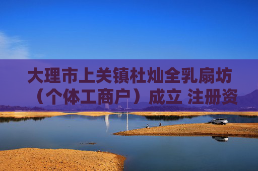 大理市上关镇杜灿全乳扇坊（个体工商户）成立 注册资本1万人民币