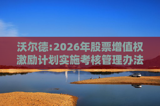 沃尔德:2026年股票增值权激励计划实施考核管理办法  第1张