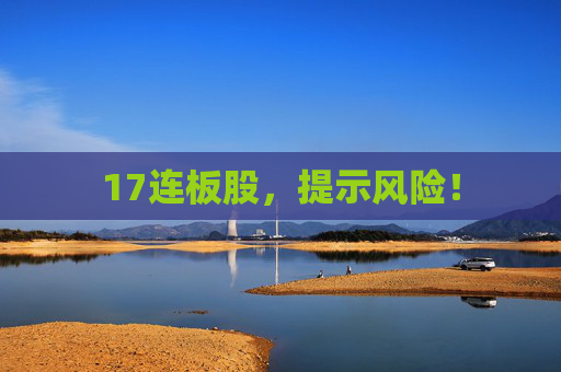 17连板股，提示风险！