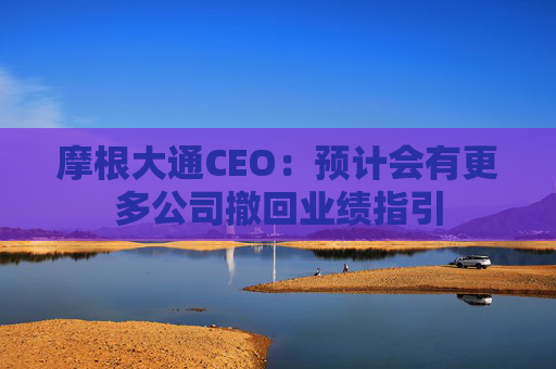 摩根大通CEO：预计会有更多公司撤回业绩指引