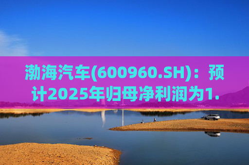 渤海汽车(600960.SH)：预计2025年归母净利润为1.55亿元到1.88亿元  第1张