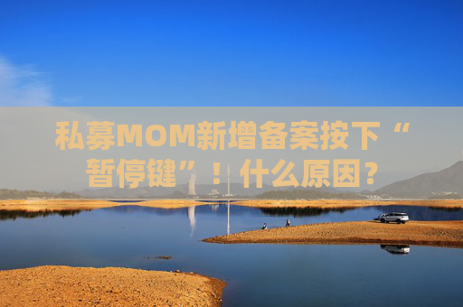 私募MOM新增备案按下“暂停键”！什么原因？