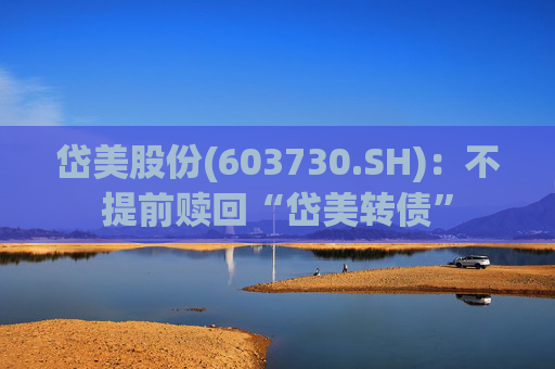 岱美股份(603730.SH)：不提前赎回“岱美转债”