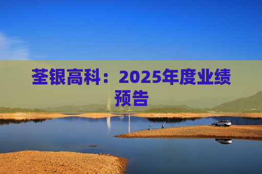 荃银高科：2025年度业绩预告
