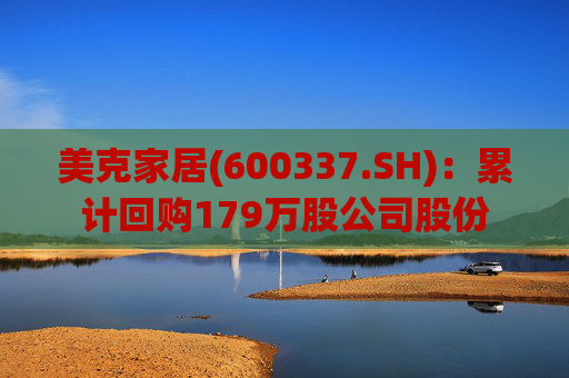 美克家居(600337.SH)：累计回购179万股公司股份