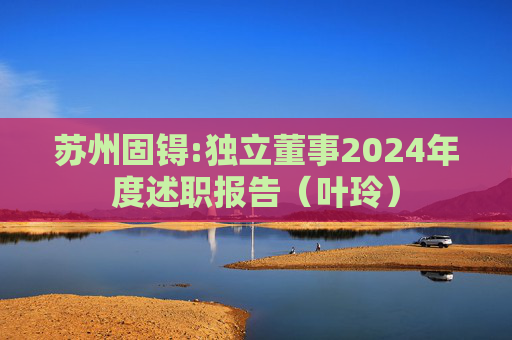 苏州固锝:独立董事2024年度述职报告（叶玲）  第1张