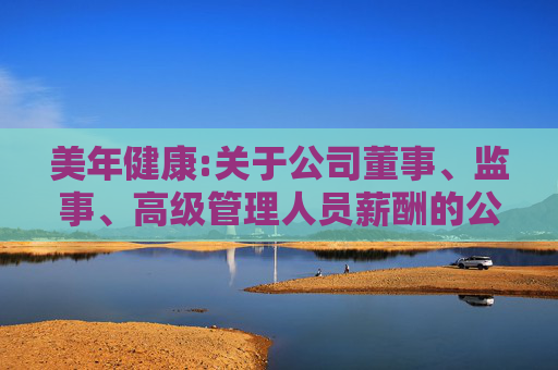 美年健康:关于公司董事、监事、高级管理人员薪酬的公告  第1张