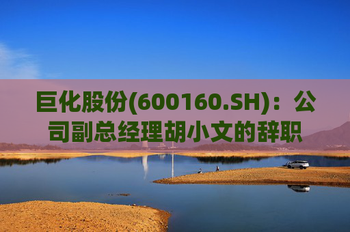 巨化股份(600160.SH)：公司副总经理胡小文的辞职