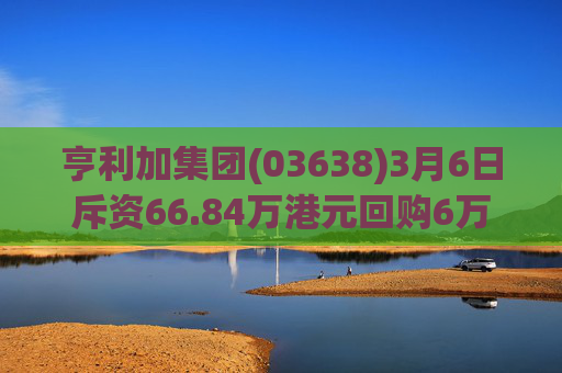 亨利加集团(03638)3月6日斥资66.84万港元回购6万股  第1张