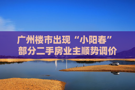 广州楼市出现“小阳春” 部分二手房业主顺势调价  第1张