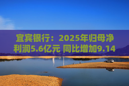 宜宾银行：2025年归母净利润5.6亿元 同比增加9.14%