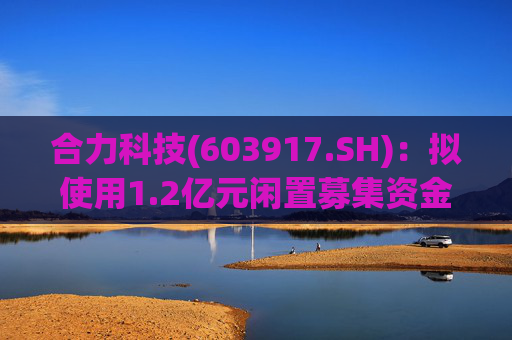 合力科技(603917.SH)：拟使用1.2亿元闲置募集资金进行现金管理