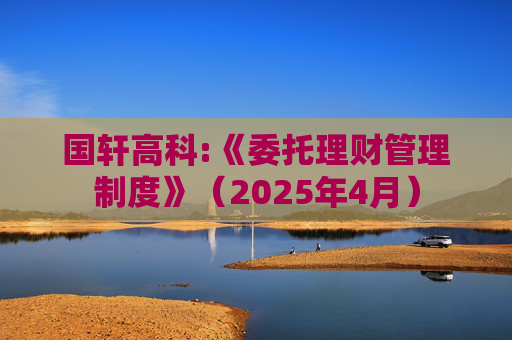 国轩高科:《委托理财管理制度》（2025年4月）
