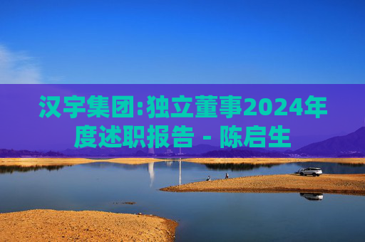 汉宇集团:独立董事2024年度述职报告－陈启生