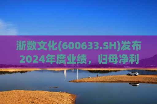 浙数文化(600633.SH)发布2024年度业绩，归母净利润5.12亿元，同比下降22.84%