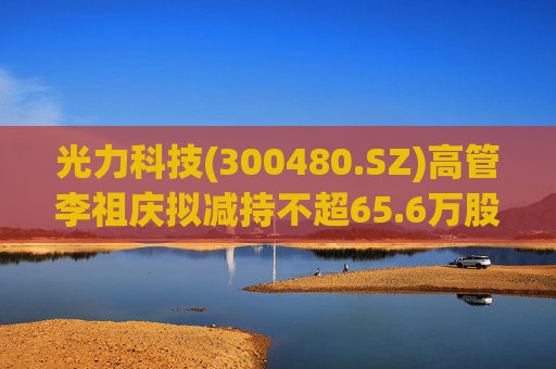 光力科技(300480.SZ)高管李祖庆拟减持不超65.6万股