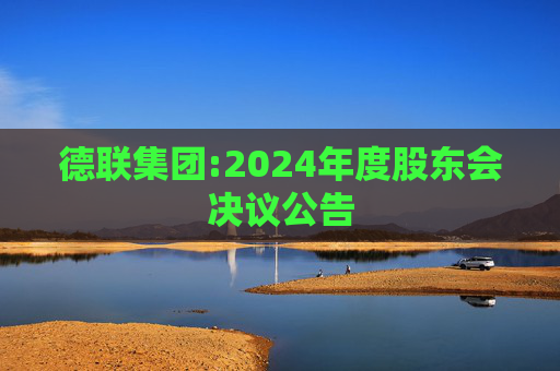德联集团:2024年度股东会决议公告  第1张