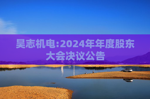 昊志机电:2024年年度股东大会决议公告