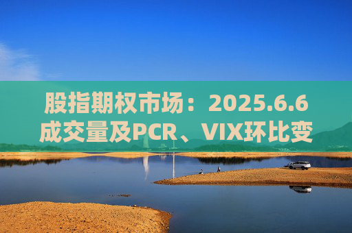 股指期权市场：2025.6.6成交量及PCR、VIX环比变动情况