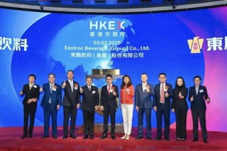 东鹏饮料成功登陆港交所：募资超百亿市值超千亿 中国能量饮料市场第一
