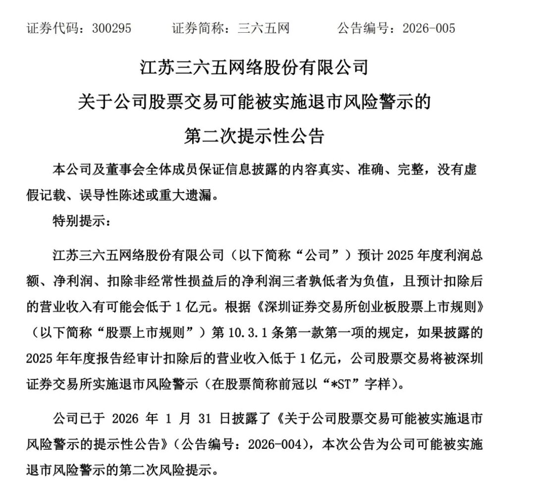 一股将退市，今年累跌超70%，4股发布退市风险警示  第5张